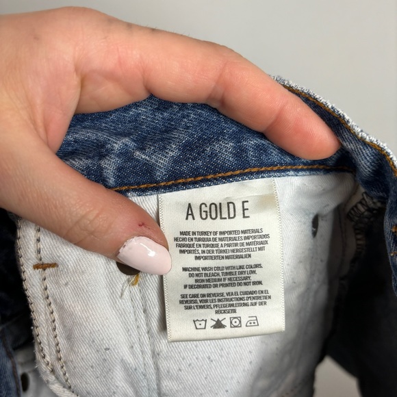 AGOLDE Jaden Short in Surreal - Picture 7 of 8